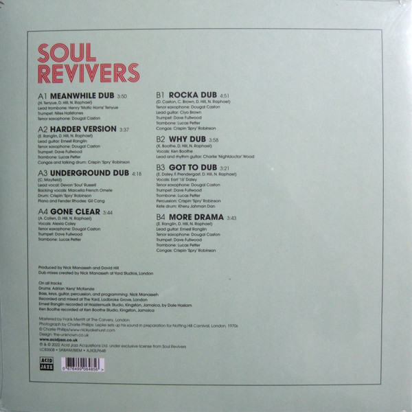 Soul Revivers – Grove Dub (LP)  