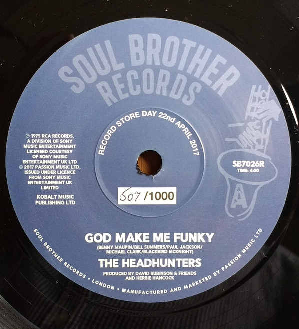 The Headhunters - God Make Me Funky / If You've Got It, You'll Get It (7")