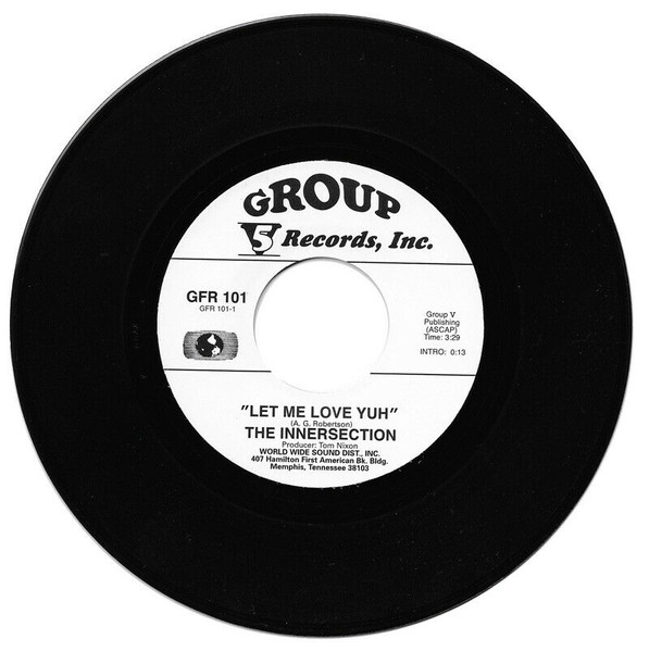 The Innersection – Let Me Love Yuh / I'm In Debt To You (7") 