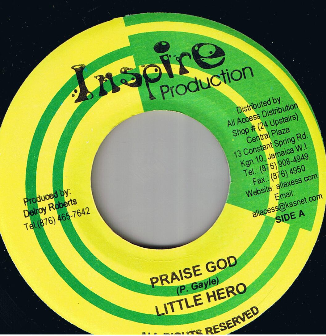 Little Hero - Praise God / Version (7") 