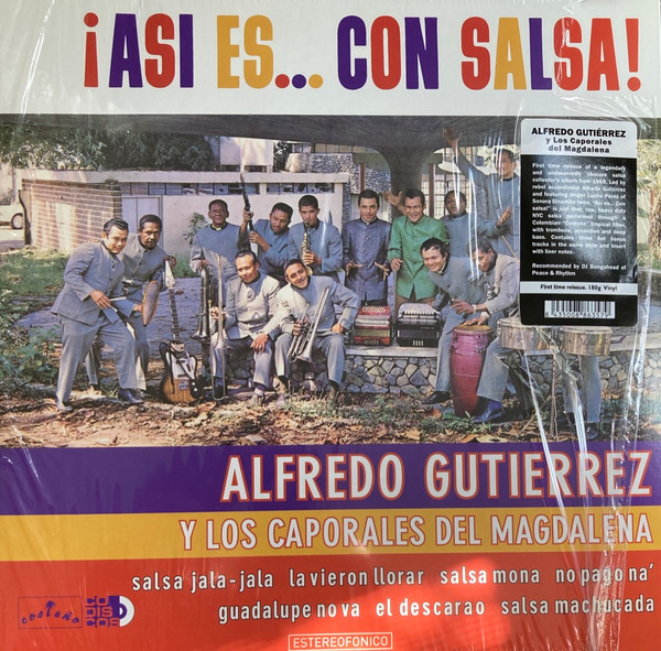 Alfredo Gutierrez, Los Caporales Del Magdalena – ¡Asi Es... Con Salsa! (LP)   