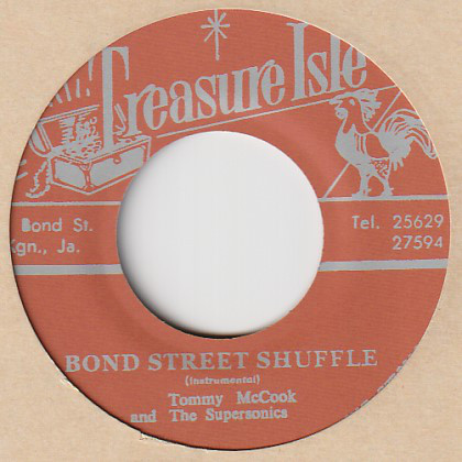 Tommy McCook & The Supersonics - Bond Street Shuffle / The Sensations - Bless You (7")