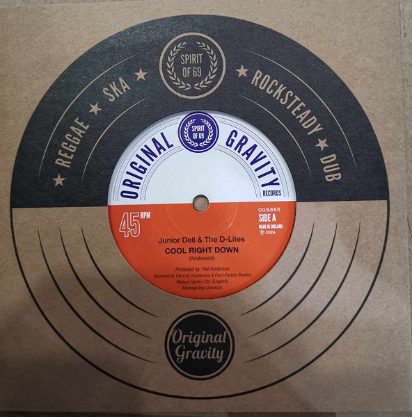 Junior Dell & The D-Lites – Cool Right Down (7")  