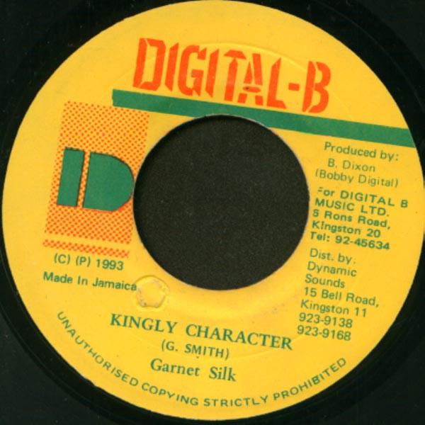 Garnet Silk – Kingly Character (7")