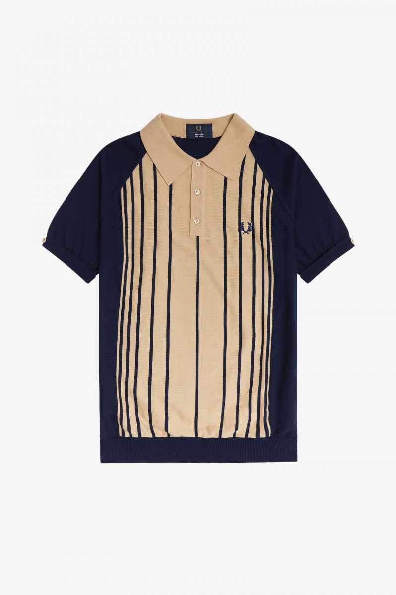 Fred Perry Reissue Poloshirt Knitted Stripe 266-M