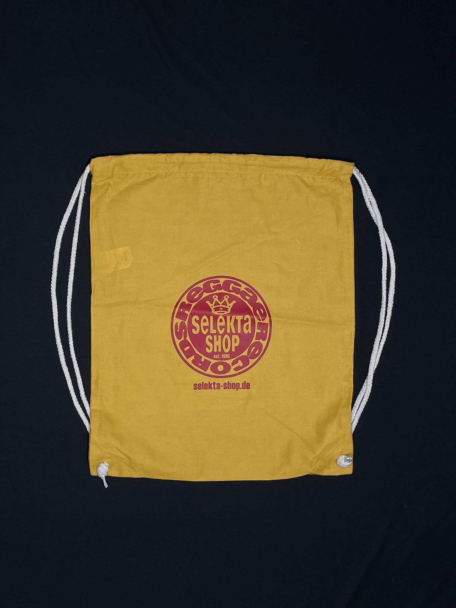 Selekta String Bag Logo (Senfgelb)