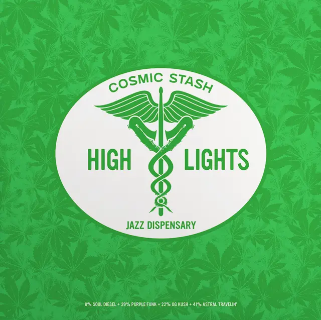 VA - Jazz Dispensary: Cosmic Stash HIGH Light (LP)