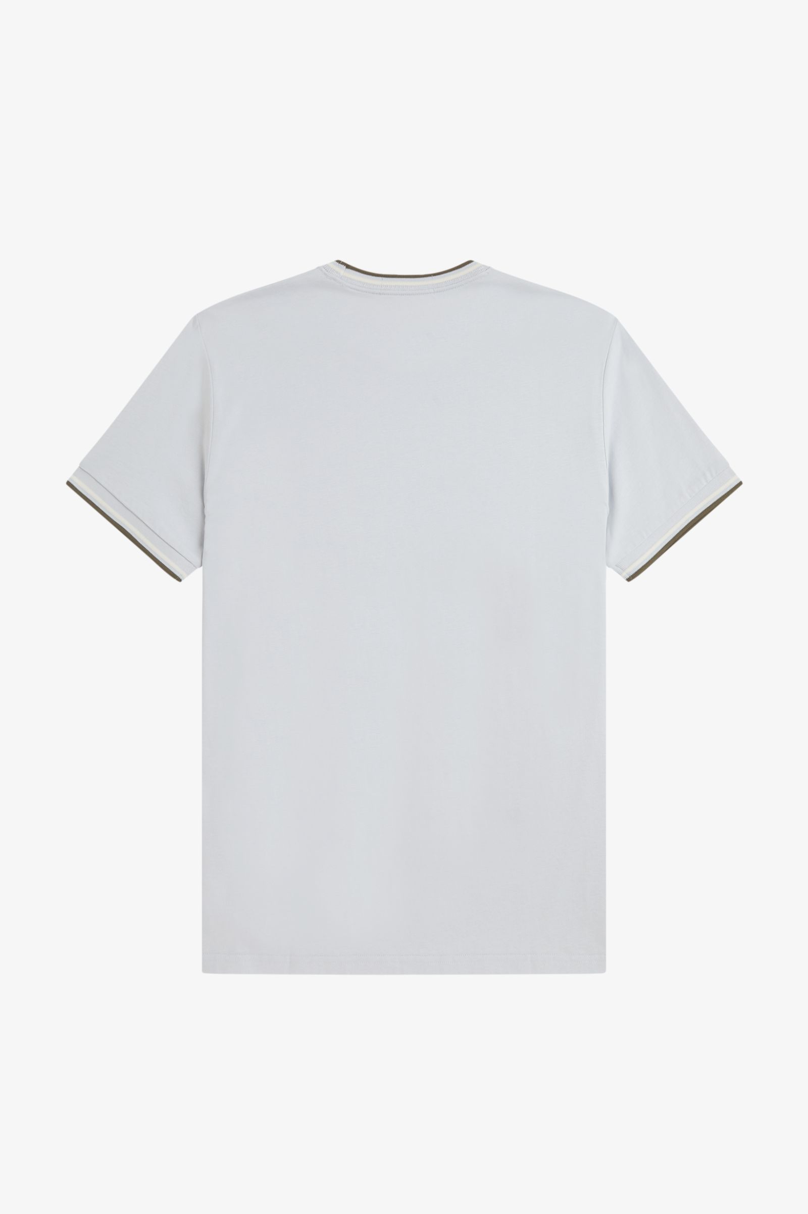 Fred Perry Twin Tipped T-Shirt (Dusky Blue/Ecru/Laurel Wreath Green)