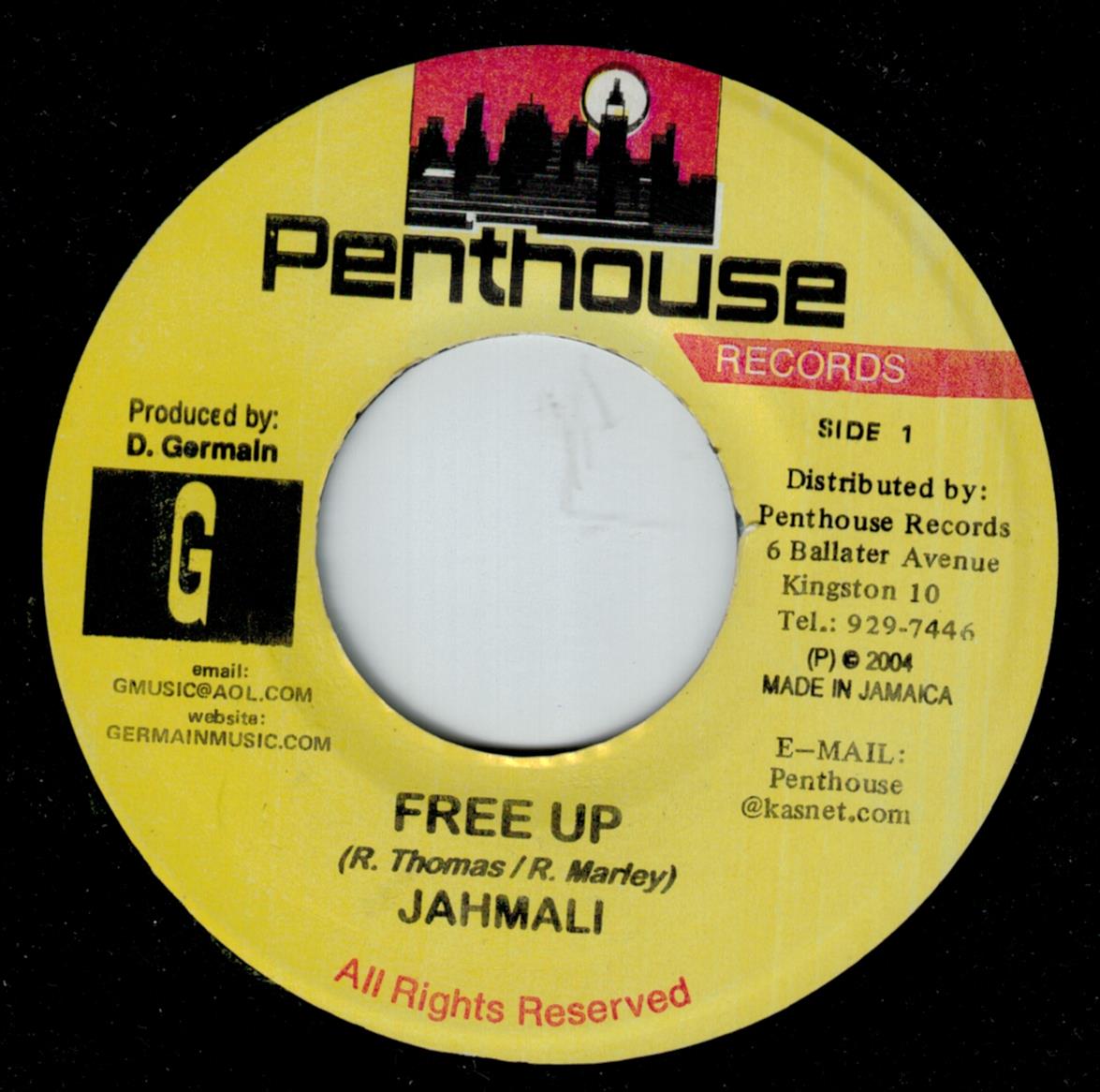 Jahmali - Free Up / Version (7")