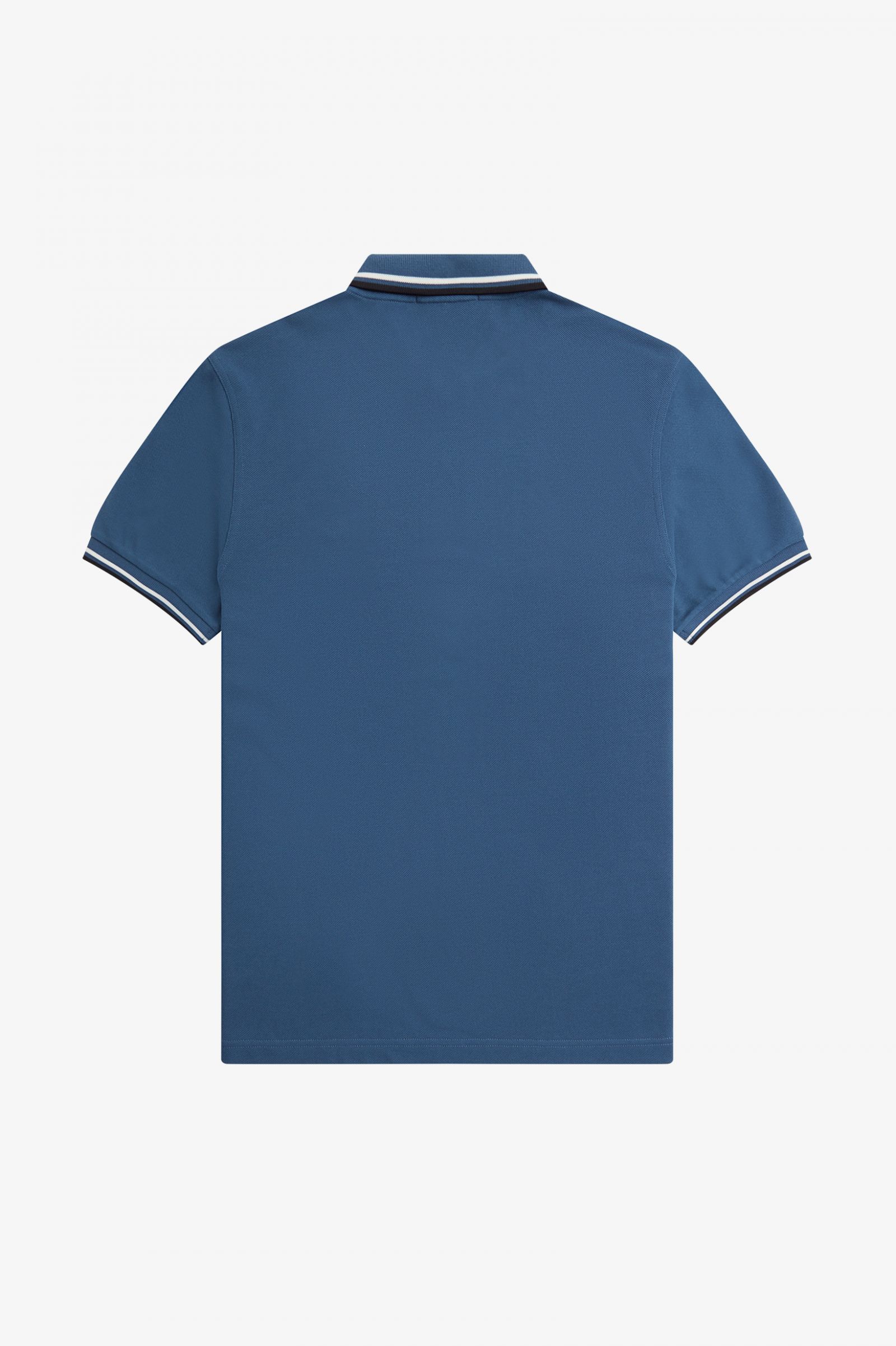 Fred Perry Twin Tipped Poloshirt in Midnightblue/Snowwhite/Black