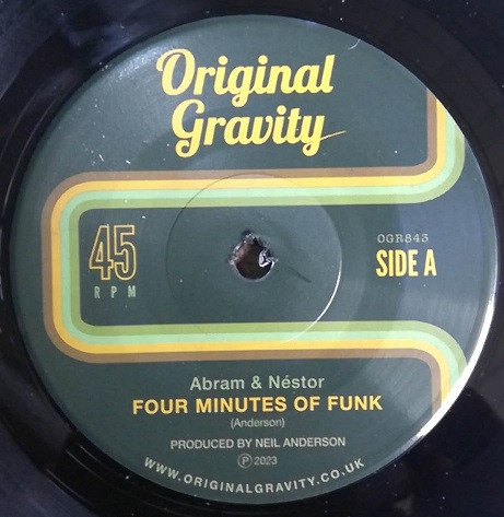 Abram & Néstor – Four Minutes Of Funk (7")   