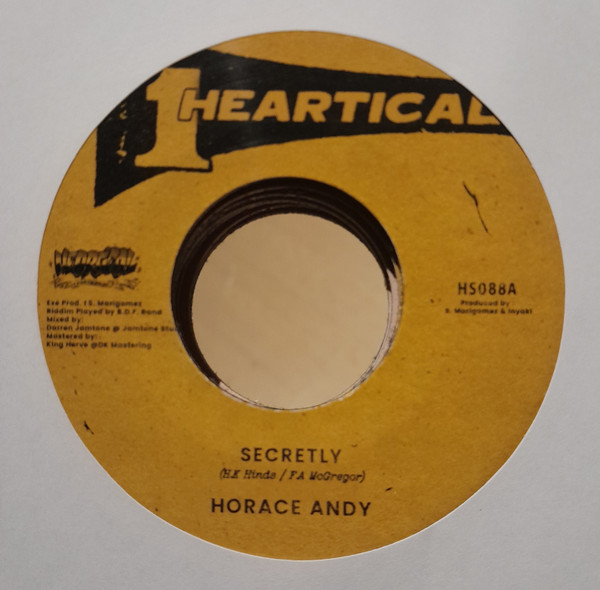Horace Andy – Secretly / Basque Dub Foundation – Revolutionist In Dub  (7")      