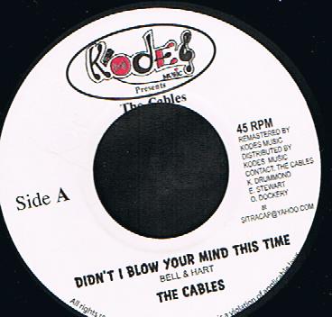 The Cables - Didn't I Blow Your Mind This Time (7")