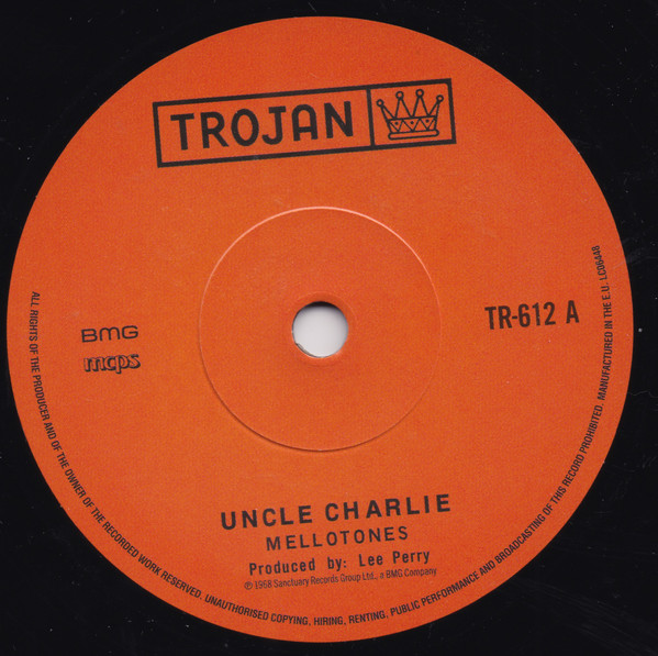 The Mellotones - Uncle Charlie / The Mellotones - What A Botheration (7")