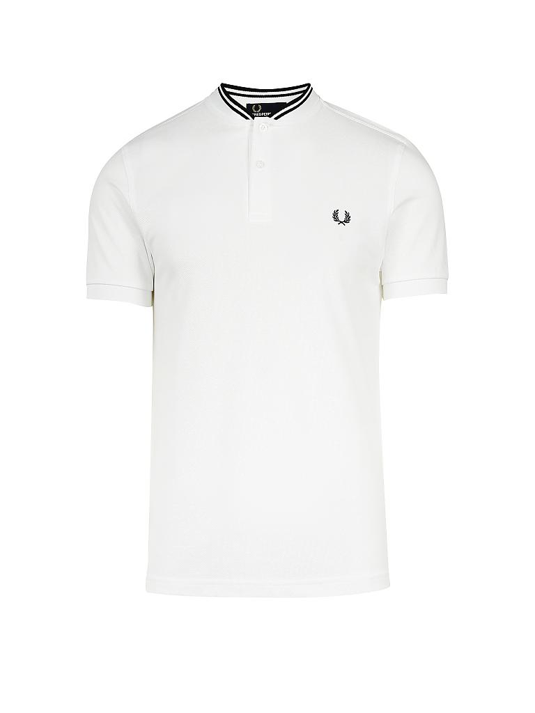 Fred Perry Shirt Bomber Collar White-XL