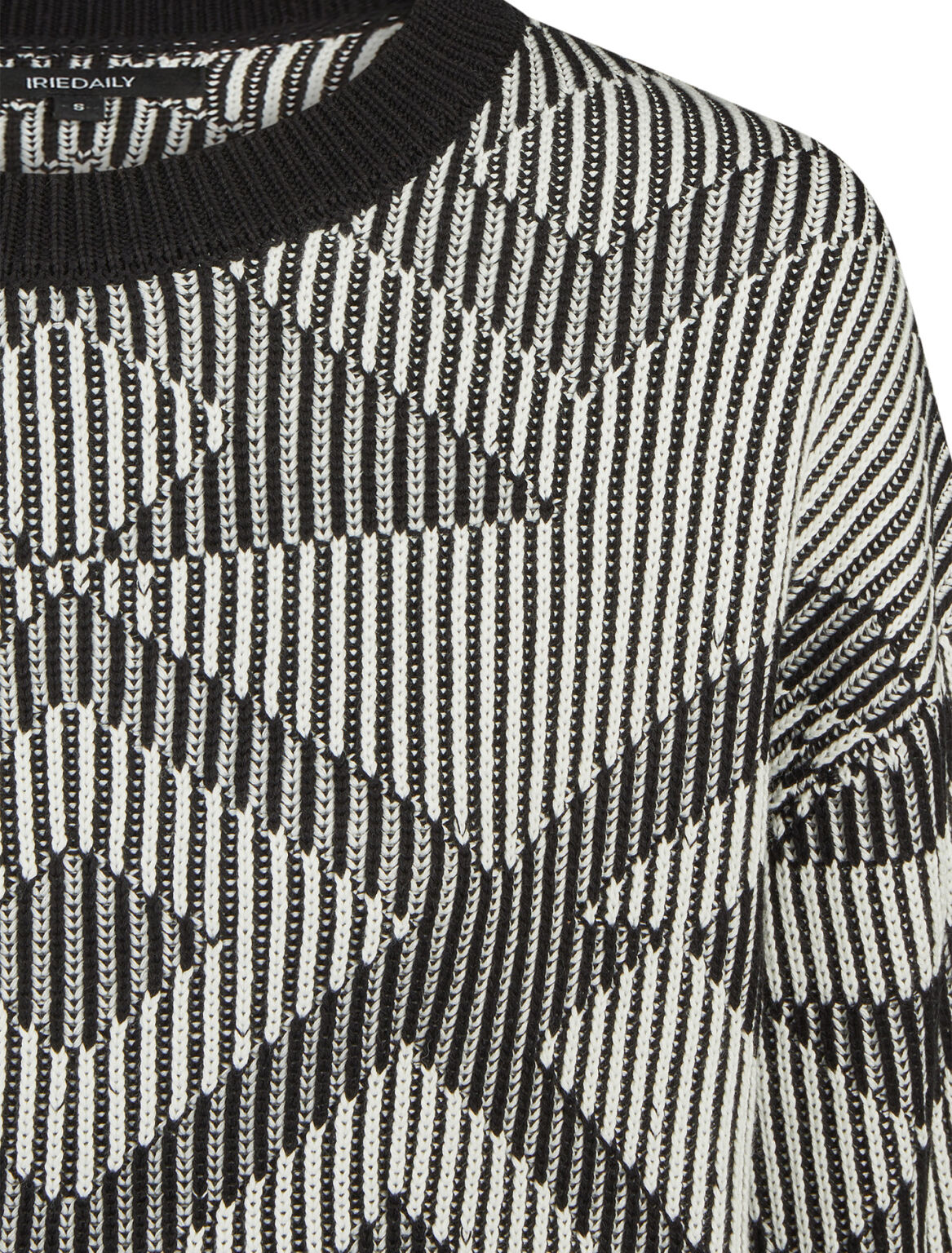 Iriedaily Ribby Knit (Black White)