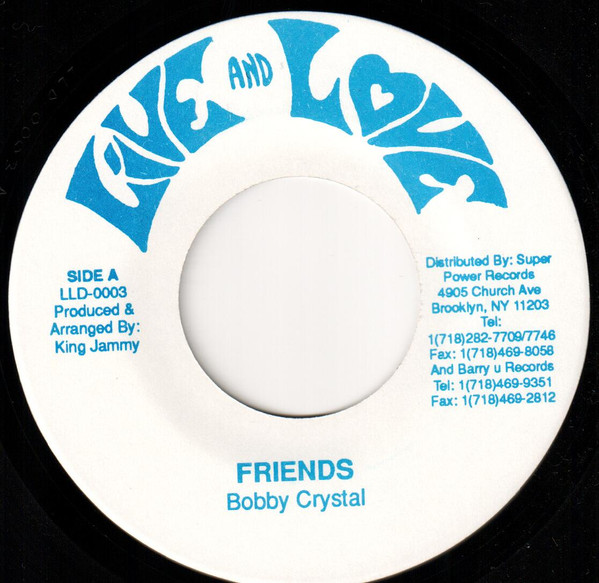 Bobby Crystal - Friends (7")