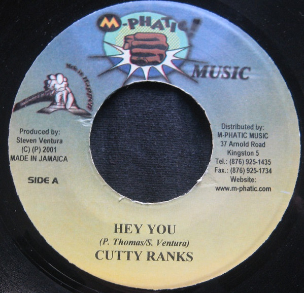 Cutty Ranks - Hey You (7")