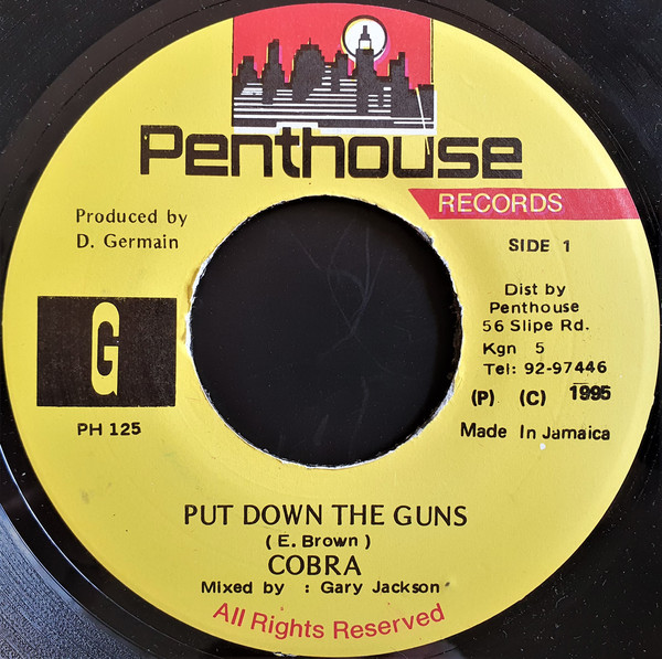 Cobra – Put Down The Guns (7'')