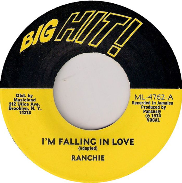 Ranchie - I'm Falling In Love / Skin, Flesh & Bone - Falling In Love With Dub (7")