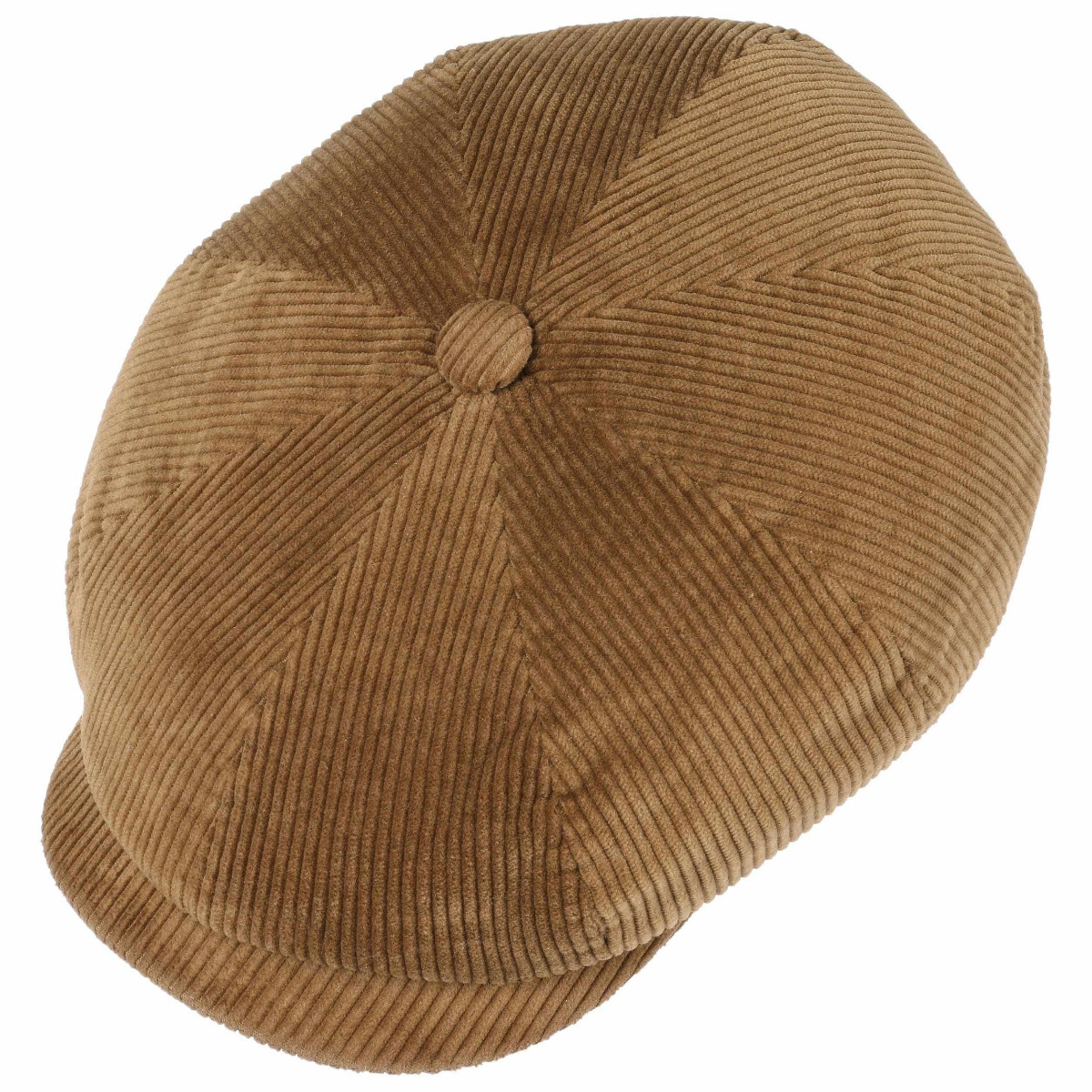 Stetson Hatteras Classic Corduroy Flat Cap beige-62