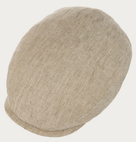 Stetson Just Linen Flatcap (Beige)