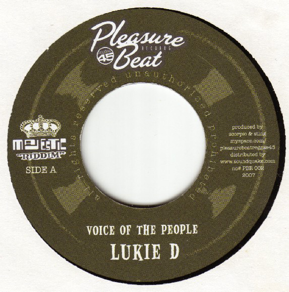 Lukie D - Voice Of The People / Joey Fever - Youths Dem Rise (7")