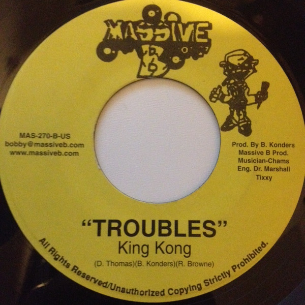 Choppa Chop / King Kong – Blaze It Up / Troubles (7")   