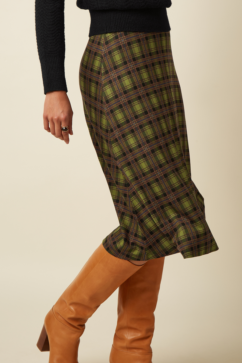 King Louie Juno Skirt Timber Check (Multi Color)