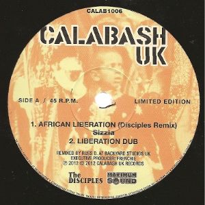 Sizzla - African Liberation (Disciples Remix) / Liberation Dub (10")