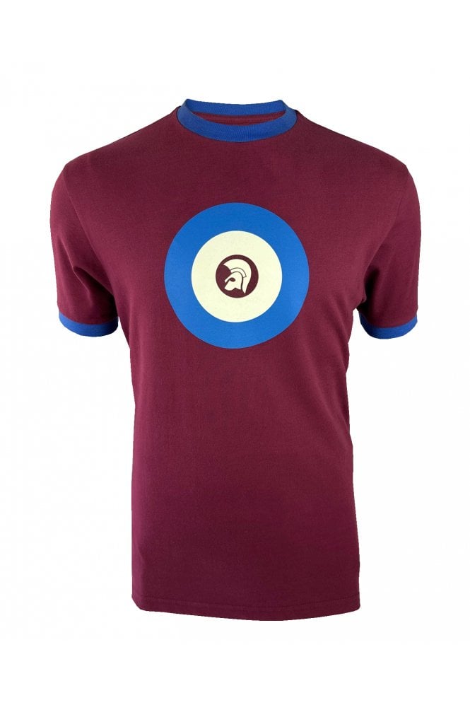 Trojan Target Ringer T-Shirt (Port)