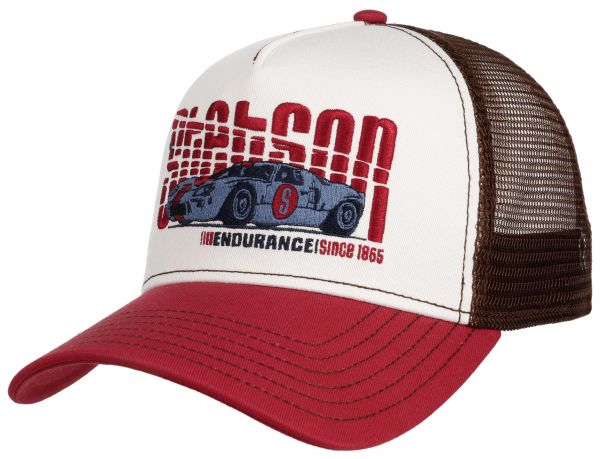 Stetson Cap Endurance in Red/Brown