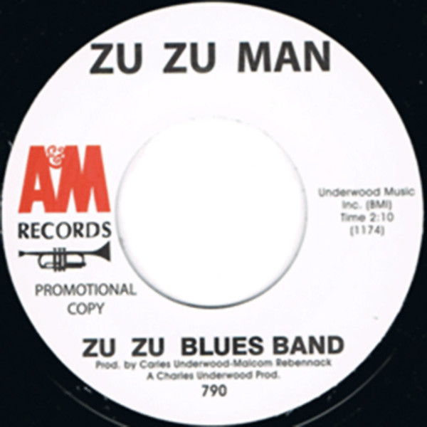 Zu Zu Blues Band / Robert John – Zu Zu Man / Raindrops, Love & Sunshine (7")
