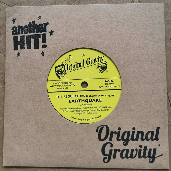 The Regulators (3) ,ft Donovan King Jay – Earthquake (7")