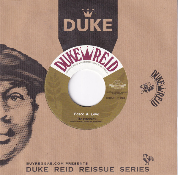 The Jamaicans With Tommy McCook & The Supersonics / Errol Brown – Peace & Love / Many Questions (7")
