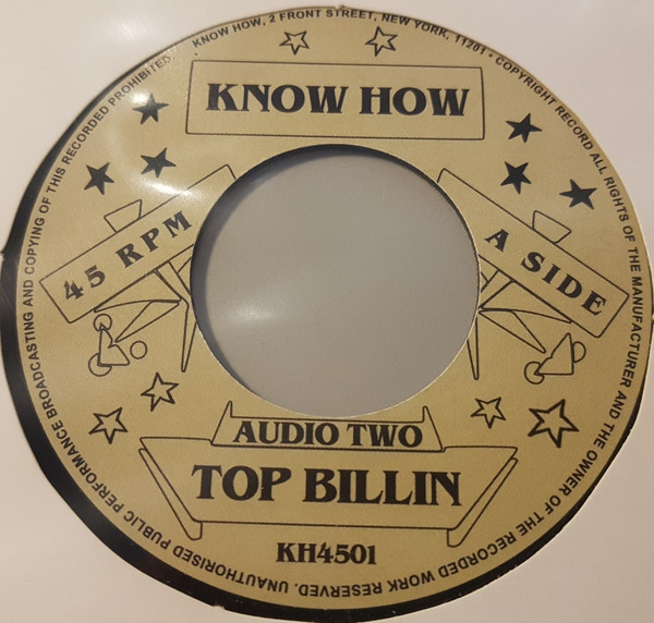 Audio Two – Top Billin  (7")