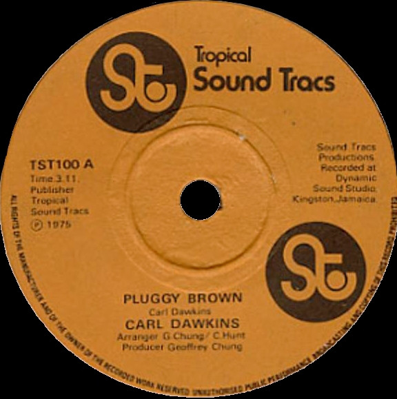 Carl Dawkins - Pluggy Brown / Rhythm Tracs - Pluggy (7")
