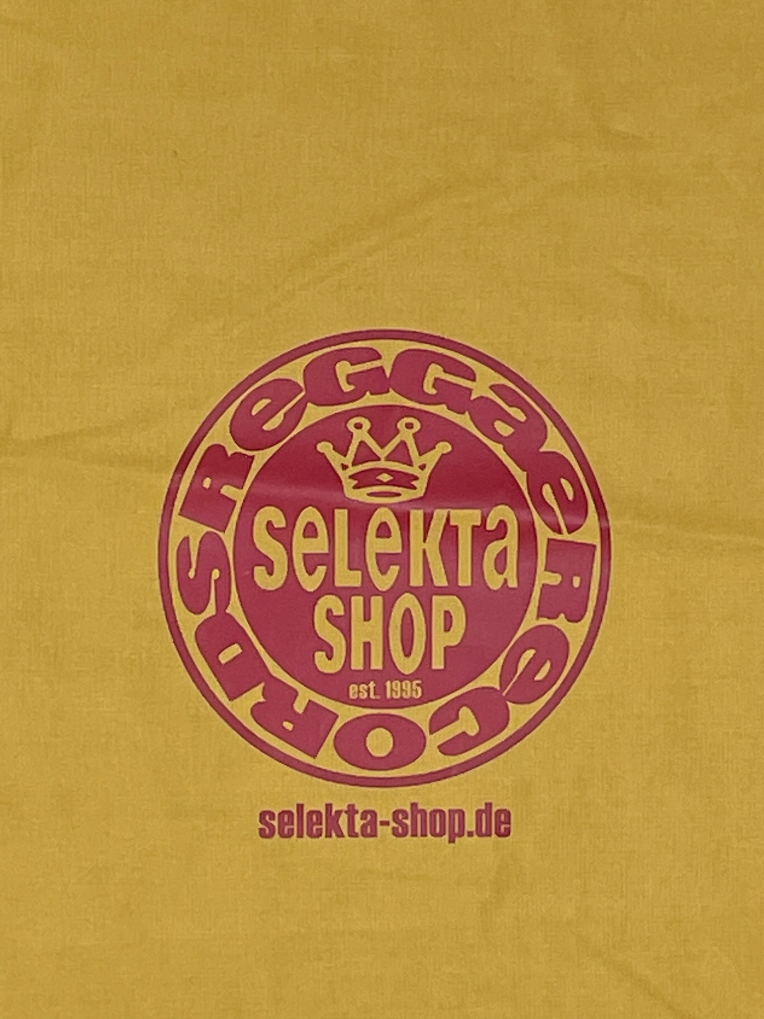 Selekta String Bag Logo (Senfgelb)