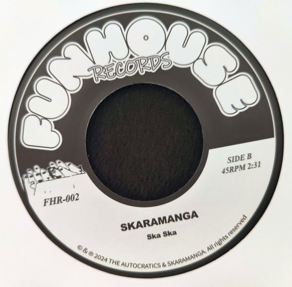 The Autocratics / Skaramanga – Sunset Over Pink / Ska Ska (7")