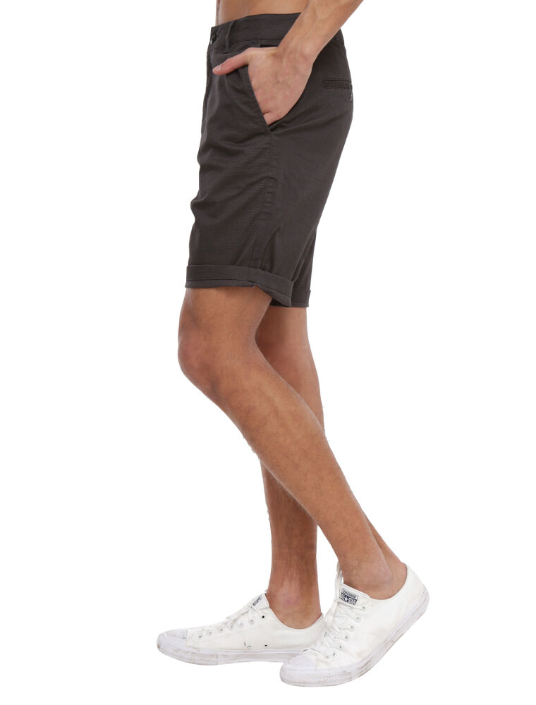 Iriedaily Love CIty Short in Black-Anthra