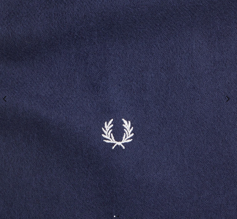 Fred Perry Lambswool Scarf (Navy)