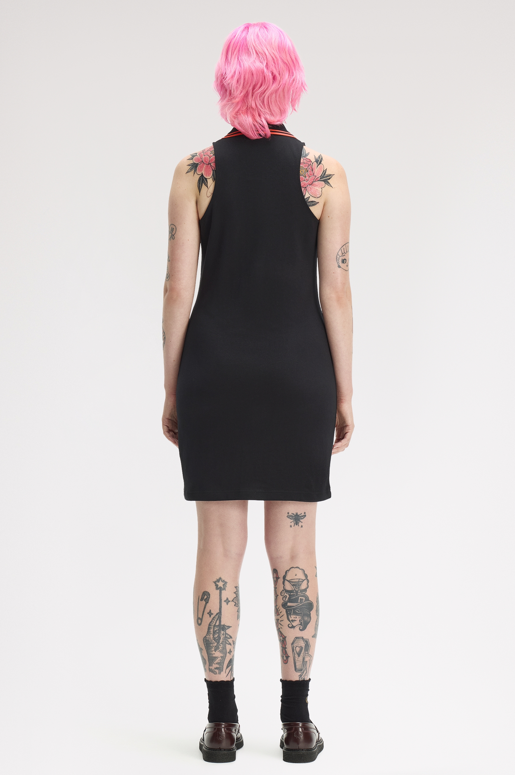 Fred Perry Amy Winehouse Sleeveless Piqué Dress 