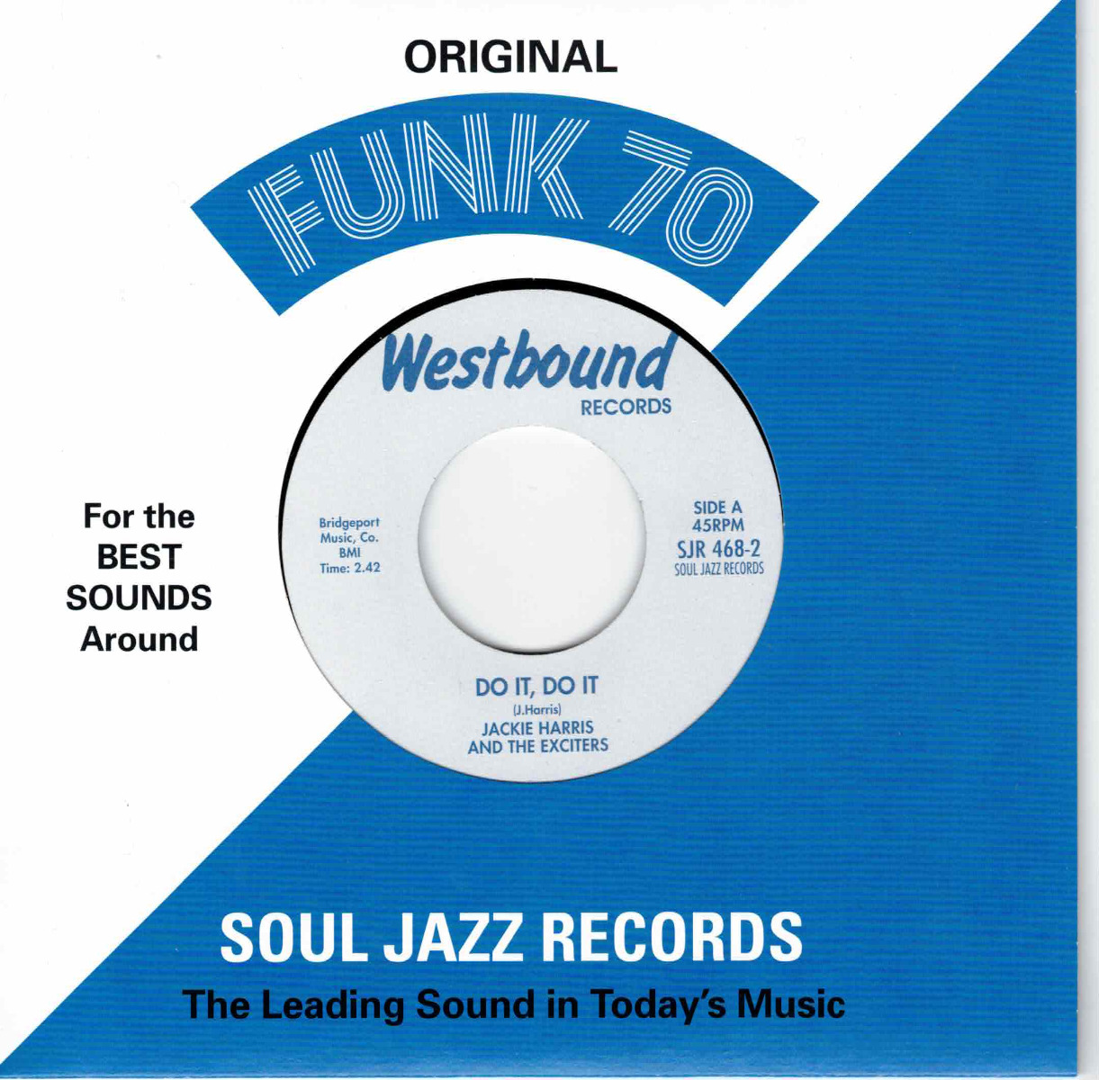 Jackie Harris And The Exciters - Get Funky Sweet A Little Bit / Do It, Do It (7'')