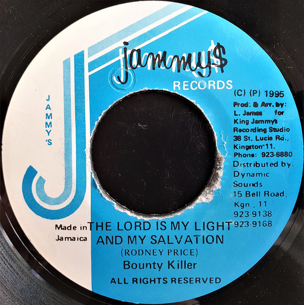 Bounty Killer - The Lord Is My Light And My Salvation / Version (7")