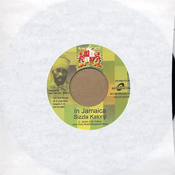 Sizzla - In Jamaica / Version (7")