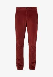 Farah Hose Stretch Cord Burnt Red-W32 L34