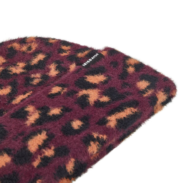 Iriedaily Fuzzy Feather Beanie (Leo Brown)