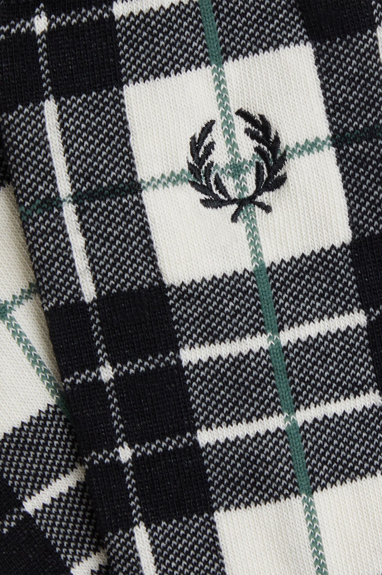 Fred Perry Tartan Sock (Ecru)