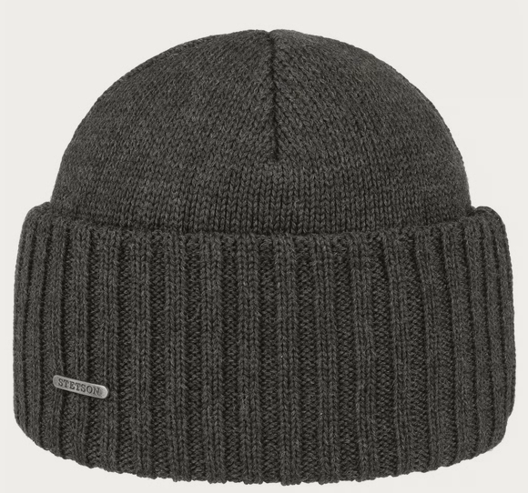 Stetson Northport Knit Hat (Anthracite)