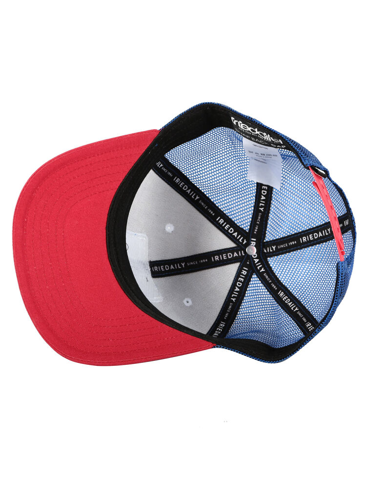 Iriedaily Stonefinger Meshcap in Navy/Red